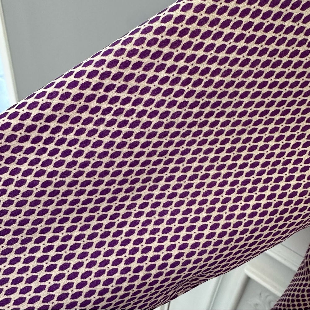 The Limited - The Ashton Shirt in Purple Geometric Print - Medium - Picture 3 of 4
